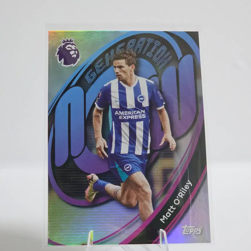 [BUNJANG] Topps Premier League 2025/2026 Mat O'Riley Generations Now (Brighton) Trading Card / 탑스 프리미어리그 맷 오라일리 제너레이션 나우 (브라이튼)