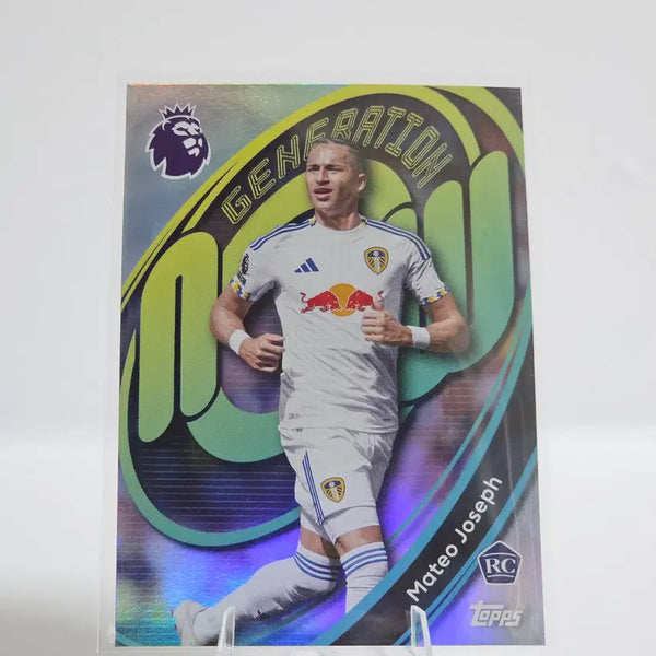 [BUNJANG] Topps Premier League Mateo Joseph Generation Now RC (Leeds) / 탑스 프리미어리그 마테오 조셉 제너레이션 나우 RC (리즈)