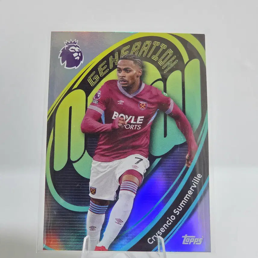 [BUNJANG] Topps Premier League Somerville Generation Now (West Ham) Trading Card / 탑스 프리미어리그 서머빌 제너레이션 나우 (웨스트햄)
