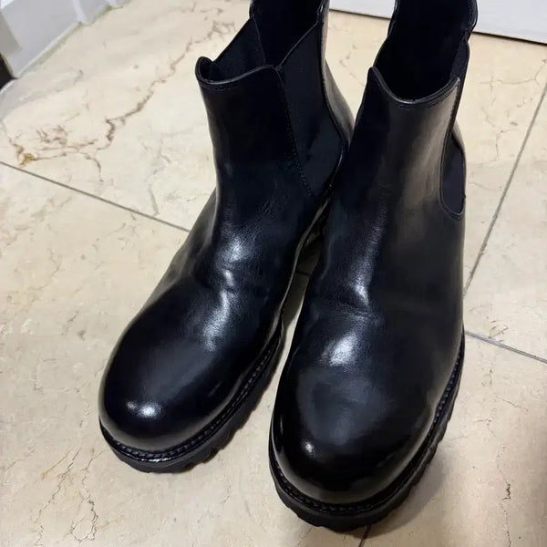 [BUNJANG] Yase Baby Calf EXTRALIGHT Dumble Arch Chelsea Boots Black 280 / 야세 베이비카프 EXTRALIGHT 덤블 아치 첼시부츠 블랙 280