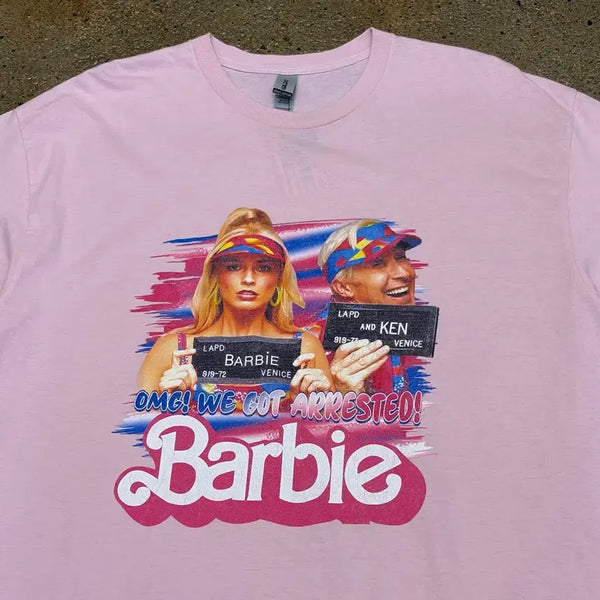 [BUNJANG] Gildan Barbie Movie T-Shirt / USA 길단 영화 바비 무비 반팔 티셔츠