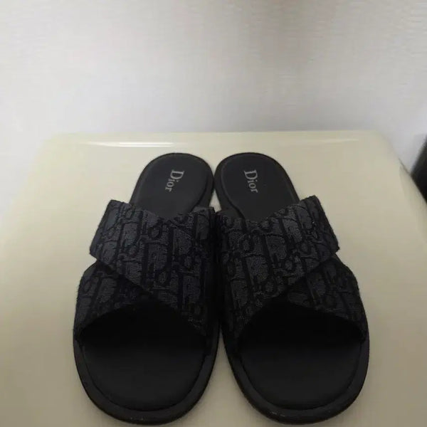 [BUNJANG] Dior B23 Alias Slippers Black Men's / (42) 디올 오블리크 알리아스 슬리퍼 블랙 남성