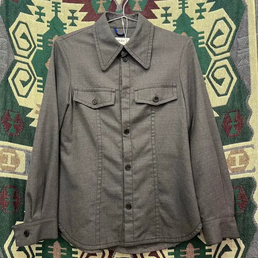 [BUNJANG] KUHO PLUS Shirt 82-92-160 / 구호플러스 셔츠 82-92-160