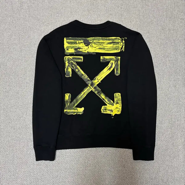 [BUNJANG] Off-White Acrylic Sweatshirt 2XL / [2XL Size] 오프화이트 아크릴 맨투맨