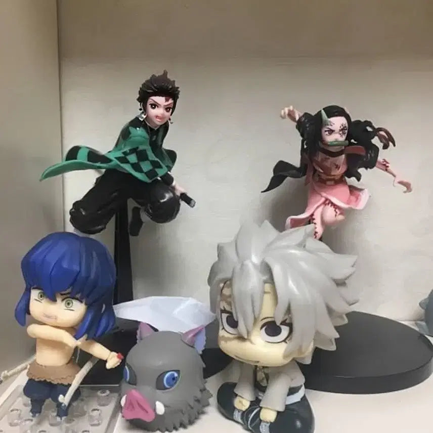 [BUNJANG] Demon Slayer Bundle Set Figures / 귀멸의칼날 피규어 일괄