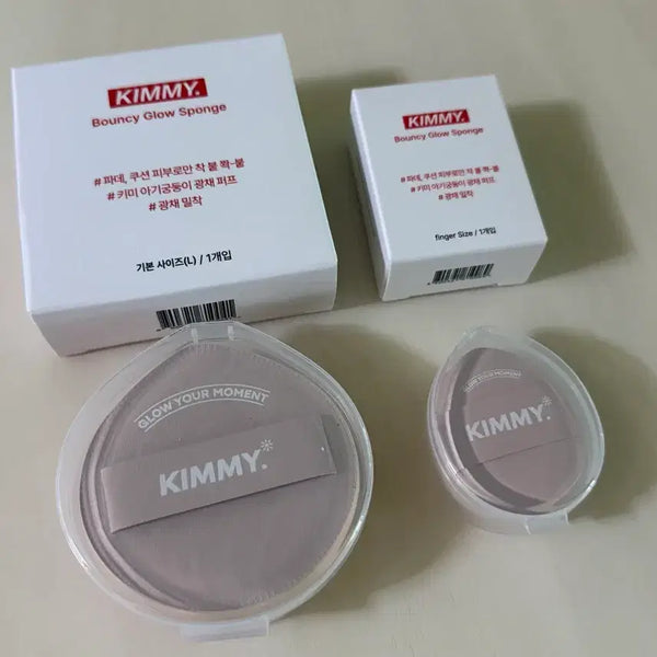 [BUNJANG] Kimi Puff Premium Puff Set (Sealed) / 미개봉) 화잘먹 프리미엄 퍼프 키미퍼프 2개 일괄