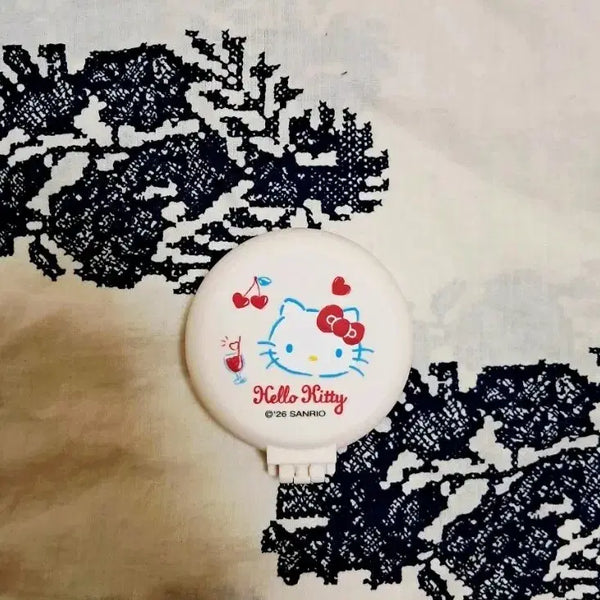 [BUNJANG] Sanrio Hello Kitty Folding Comb Mirror Brush / 산리오 헬로키티 접이식 빗 브러쉬 거울 키티