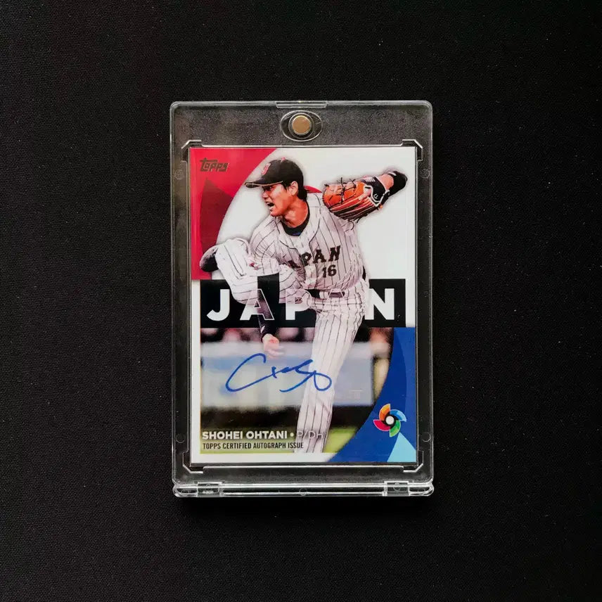 [BUNJANG] Handmade High-Quality Reprint Shohei Ohtani Japan National Team Baseball Card / 수제 고품질 리프린팅 일본 대표팀 오타니 카드