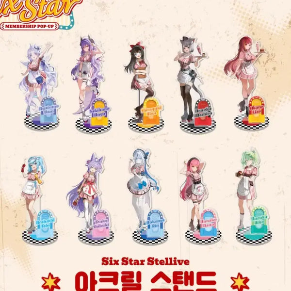 [BUNJANG] Stellive Six Star Acrylic Stand / 스텔라이브 six star 아크릴스탠드