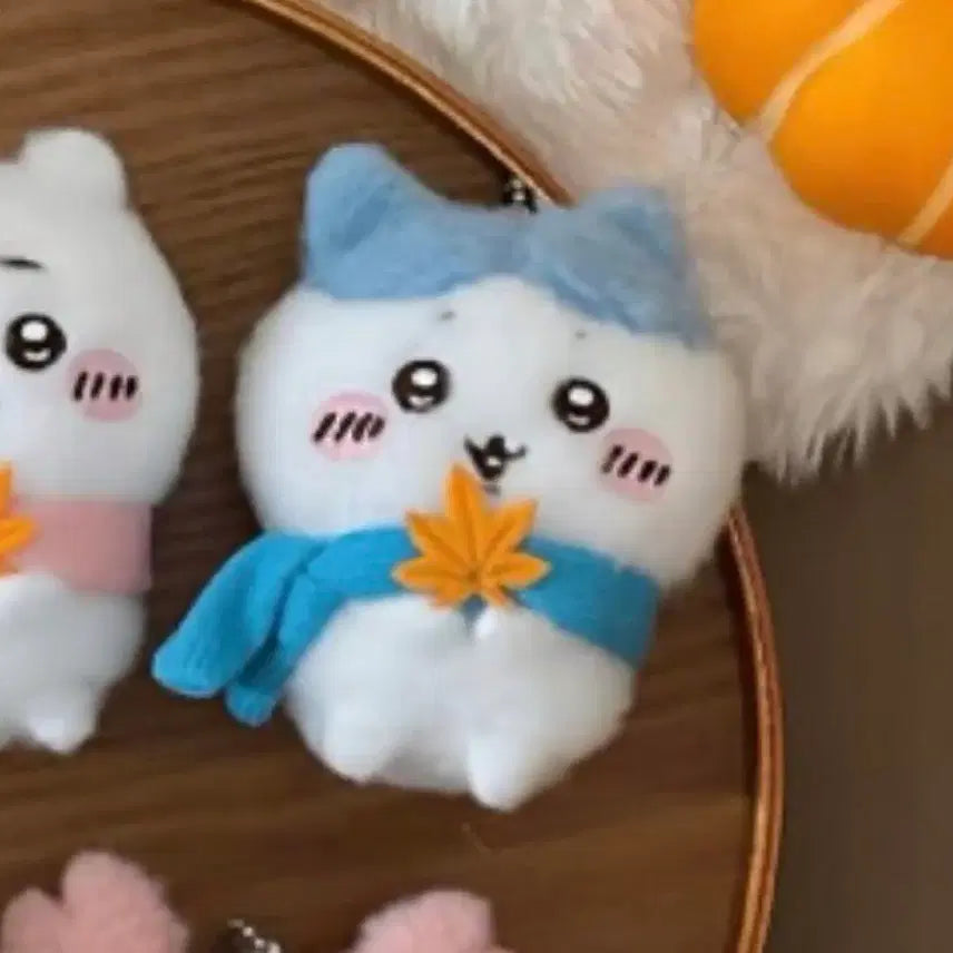 [BUNJANG] Nanzuizugui Hachiware Maple Mascot / 먼작귀 하치와레 단풍 마스코트 새상품