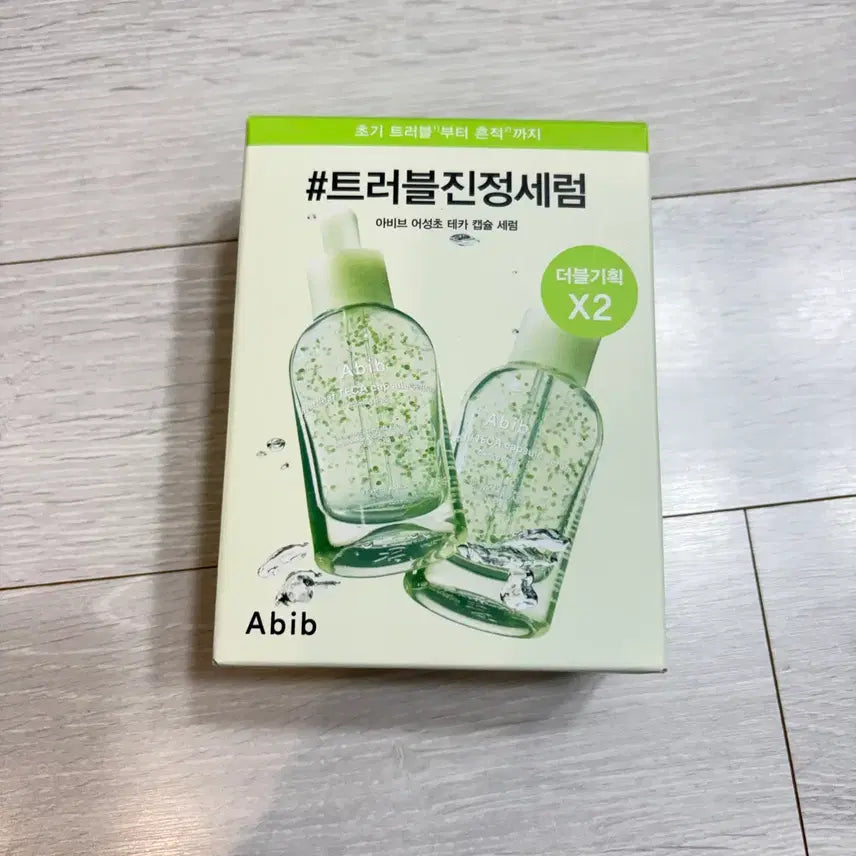 [BUNJANG] Abib Gobywater Hyacinth Capsule Serum Double Set (Slightly Opened Box) / (상자단순개봉) 아비브 어성초 테카 캡슐 세럼 더블기획
