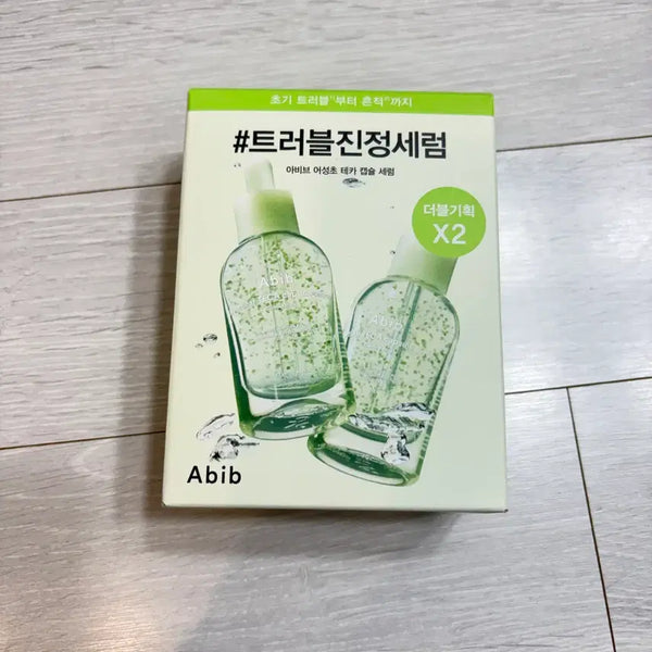 [BUNJANG] Abib Gobywater Hyacinth Capsule Serum Double Set (Slightly Opened Box) / (상자단순개봉) 아비브 어성초 테카 캡슐 세럼 더블기획