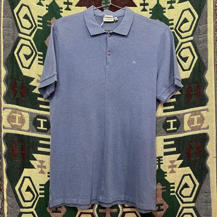 [BUNJANG] J.LINDEBERG Logo Short Sleeve Polo Shirt M/95 / 제이린드버그 로고 반팔 카라티 M/95