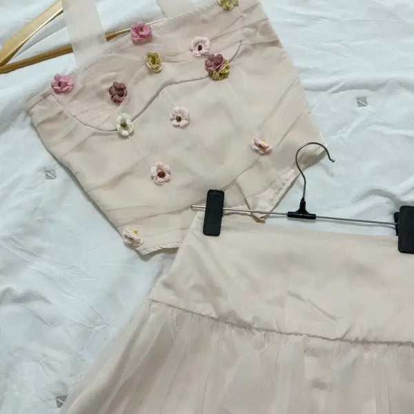 [BUNJANG] Top Skirt Set / 탑 스커트 세트