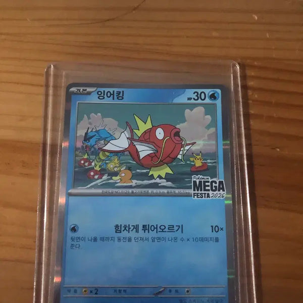[BUNJANG] Magikarp Promo Card (A-Grade) / 잉어킹 프로모 a급 판매합니다