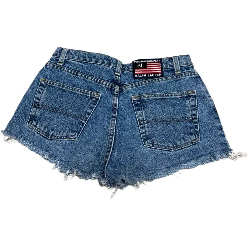 [BUNJANG] Polo Ralph Lauren Vintage Denim Hot Pants - Size 29 / 폴로 랄프로렌 데님 핫팬츠 29