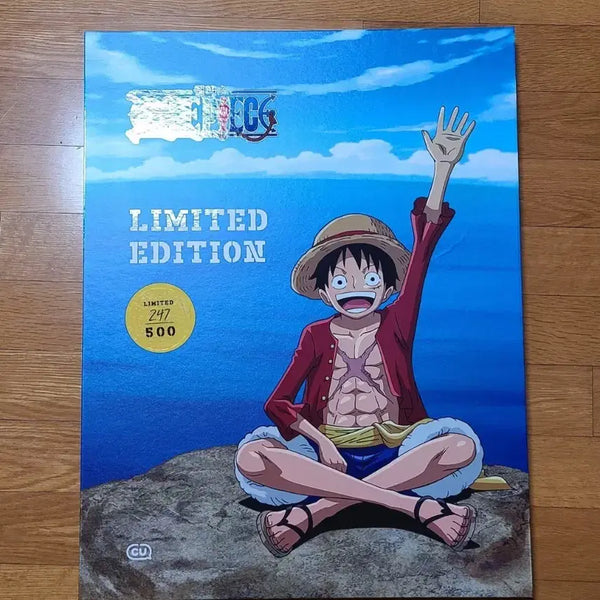 [BUNJANG] One Piece Luffy Limited Edition Poster 247/500 / 원피스 루피 리미티드 에디션 247/500
