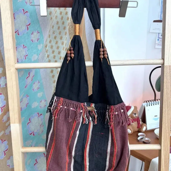 [BUNJANG] Vintage Hippie Morigirl Shoulder Bag / 빈티지 히피 모리걸 숄더백