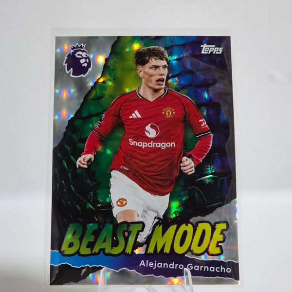 [BUNJANG] Topps Premier League Alejandro Garnacho Beast Mode (Man Utd) Trading Card / 탑스 프리미어리그 알레한드로 가르나초 비스트 모드 (맨유)