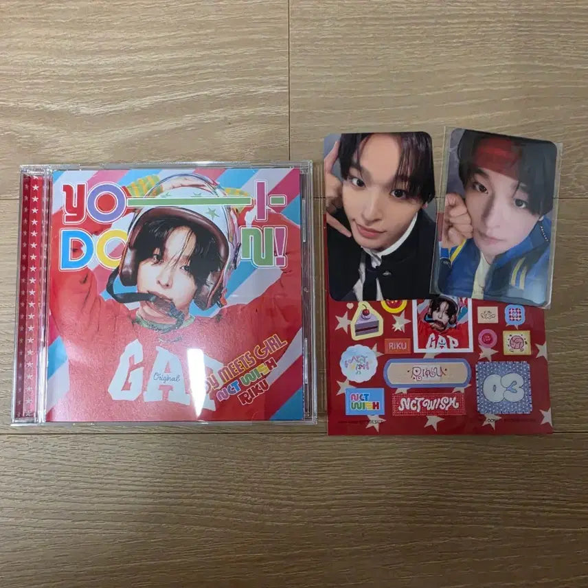 [BUNJANG] NCT WISH Riku Yoidon Album Bundle Set with Mumoshop Lucky Draw Photocard / 리쿠 요이돈 무모샵 특전 포카 포함 엔시티위시 요이동 앨범