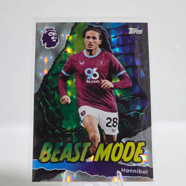 [BUNJANG] Topps Premier League Hannibal Mejbri Beast Mode (Burnley) Card / 탑스 프리미어리그 한니발 메브리 비스트 모드 (번리)