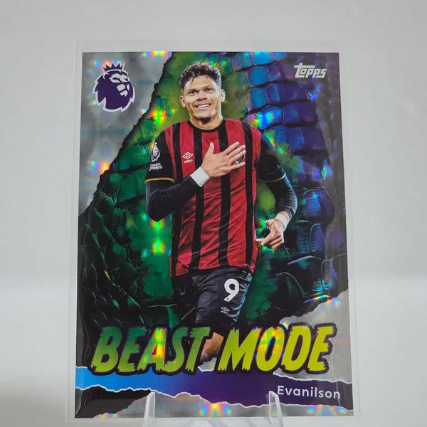 [BUNJANG] Tops Premier League "Beast Mode" Evanilson (Bournemouth) Card / 탑스 프리미어리그 에바니우송 비스트 모드 (본머스)