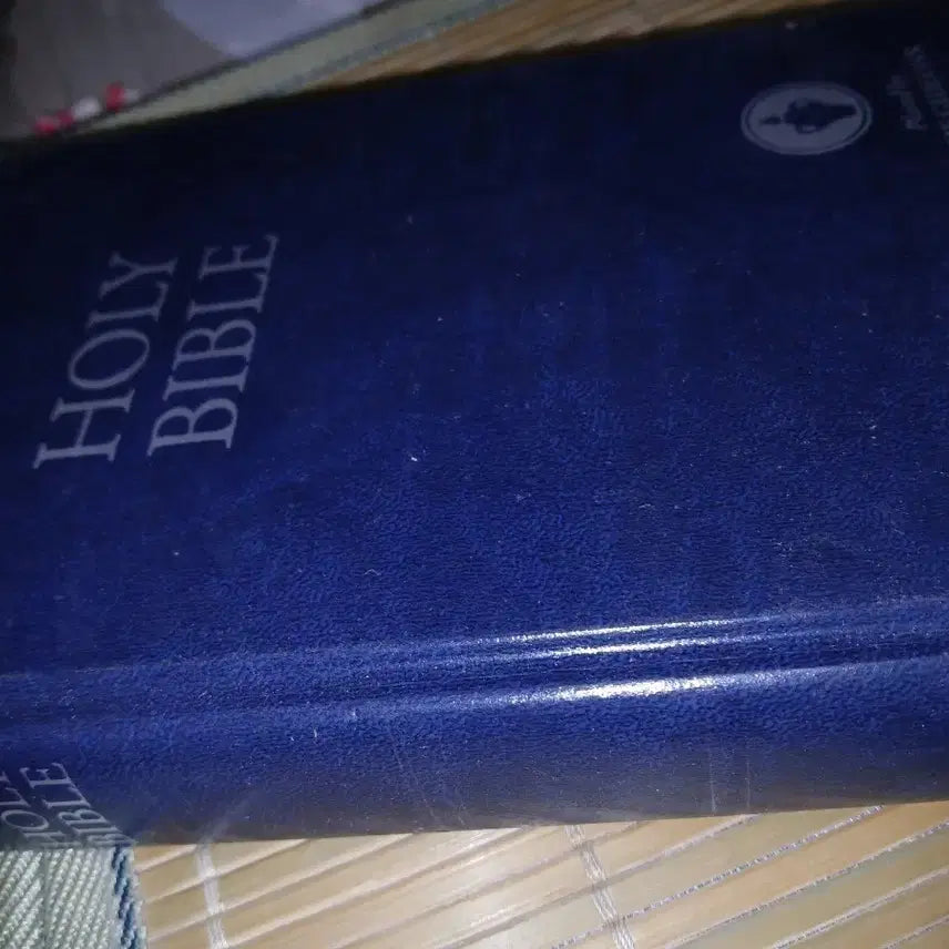 [BUNJANG] Catholic Holy Bible Blue Leather Edition / 천주교 성경 파란색 가죽 성경