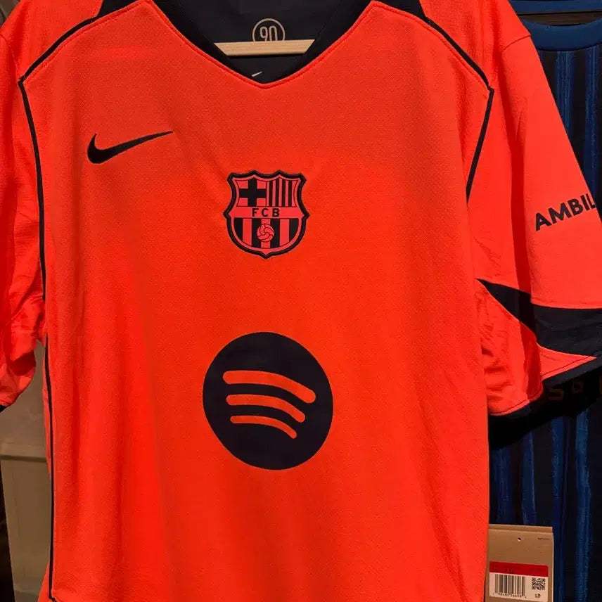 [BUNJANG] Nike FC Barcelona 2025/26 Third Authentic Jersey (L) / (논 마킹 새상품)나이키 FC 바르셀로나 2025/26 써드(L)