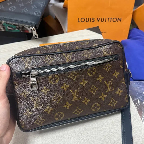 [BUNJANG] Louis Vuitton Macassar Cassai Clutch Bag / 루이비통 마카사르 카사이 클러치백