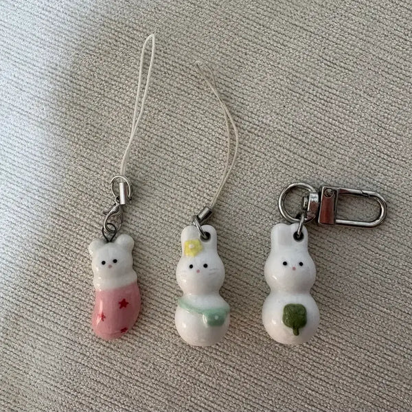 [BUNJANG] Plodis Studio Ceramic Keychain Bundle Set / 플로디스튜디오 키링 일괄