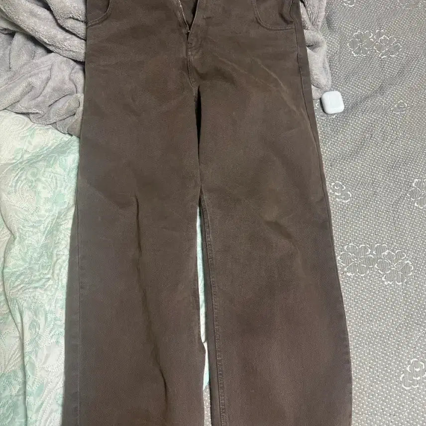 [BUNJANG] My Library Brown Pants L / 마이라이브러리 104 브라운 팬츠 L