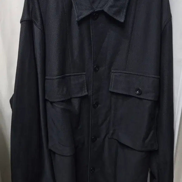 [BUNJANG] Black Shirt Jacket / 블랙 셔츠 자켓