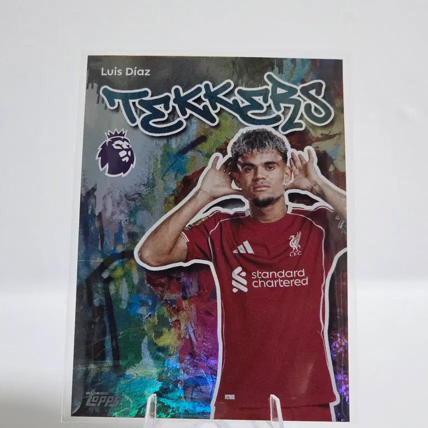 [BUNJANG] Topps Premier League Luis Diaz Tekkers (Liverpool) / 탑스 프리미어리그 루이스 디아스 테커스 (리버풀)