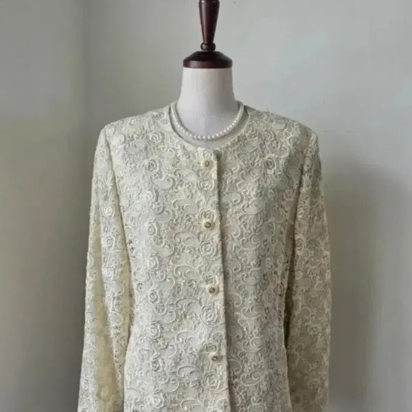 [BUNJANG] Japanese Lace Jacket / 일본 레이스자켓