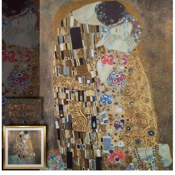 [BUNJANG] Gustav Klimt "The Kiss" Framed Art Print / 구스타프 클림트 키스 명화 액자