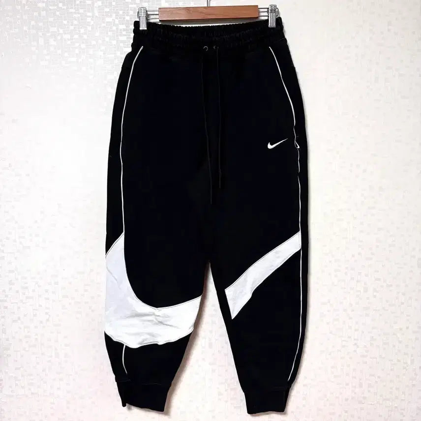 [BUNJANG] Nike Big Swoosh Jogger Pants Black / [S,90]나이키 빅스우시 조거팬츠 바지 블랙