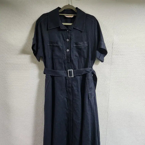 [BUNJANG] Cacharel 100% Linen Dress / 까사렐 마 100%원피스