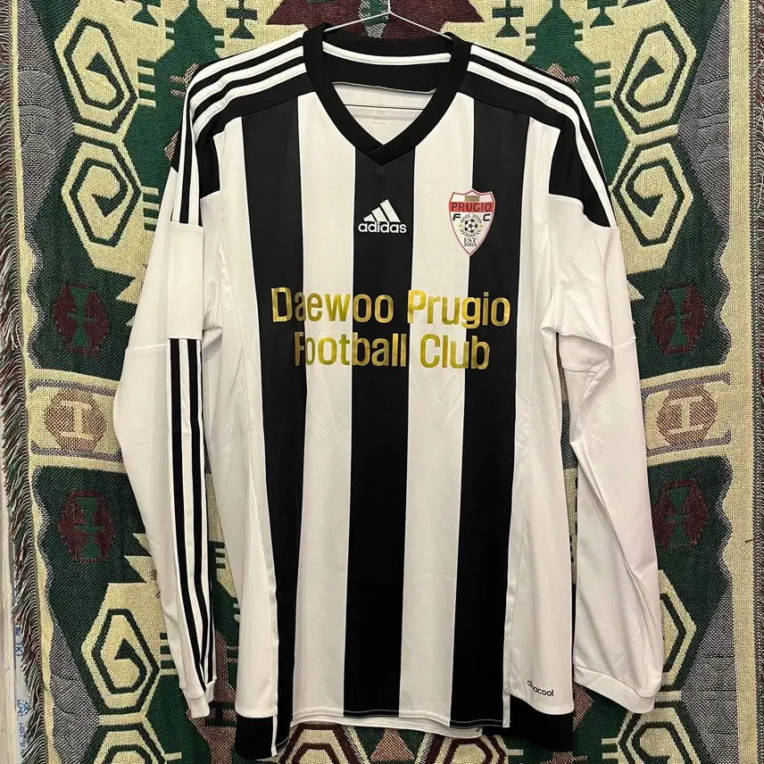[BUNJANG] Adidas Daewoo Prugio Soccer Jersey XXL/110 / 아디다스 대우푸르지오 축구 유니폼 XXL/110