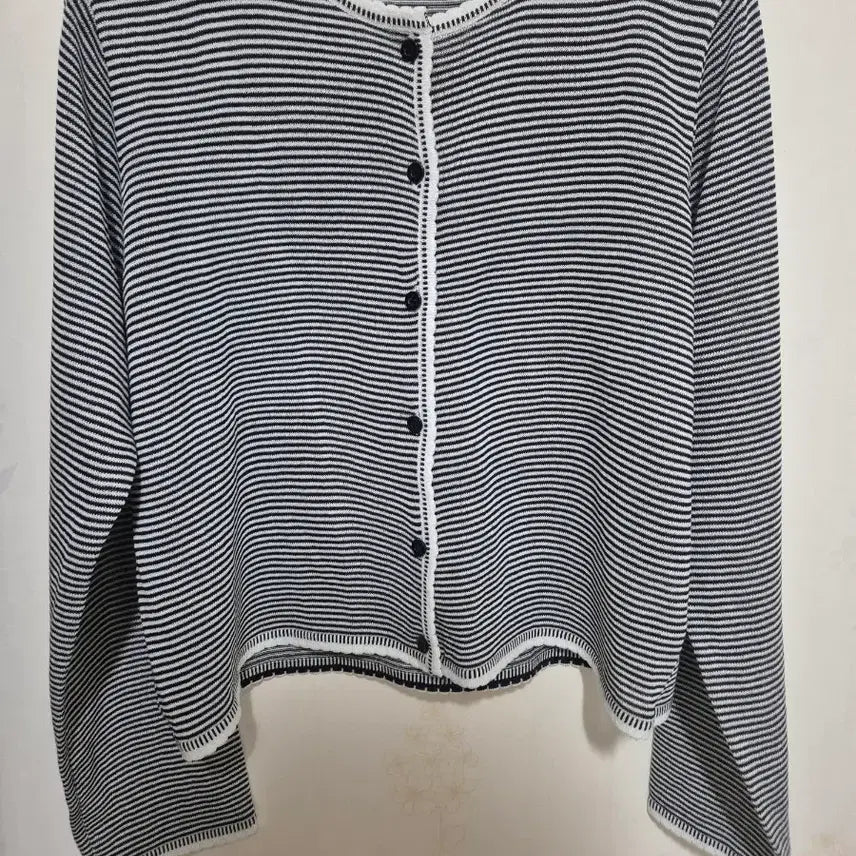 [BUNJANG] Oro Stripe Cardigan / 오로 스트라이프 가디건
