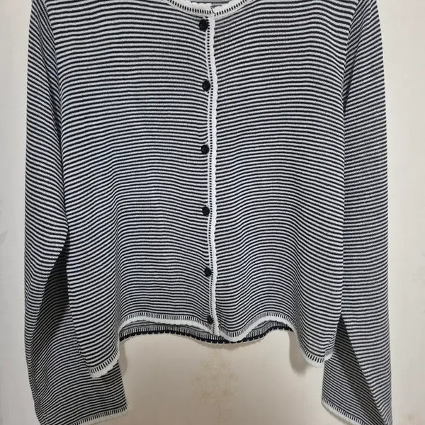 [BUNJANG] Oro Stripe Cardigan / 오로 스트라이프 가디건
