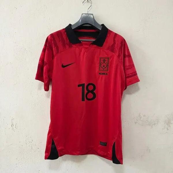[BUNJANG] Nike 2022 South Korea National Team Home Replica Jersey Lee Kang-in #18 / 나이키 2022 대한민국 국대 홈 유니폼 이강인 18번 레플리카 M