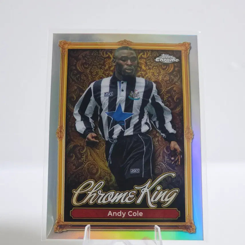 [BUNJANG] Topps Premier League Andy Cole Chrome Kings (Newcastle) / 탑스 프리미어리그 앤디 콜 크롬 킹 (뉴캐슬)