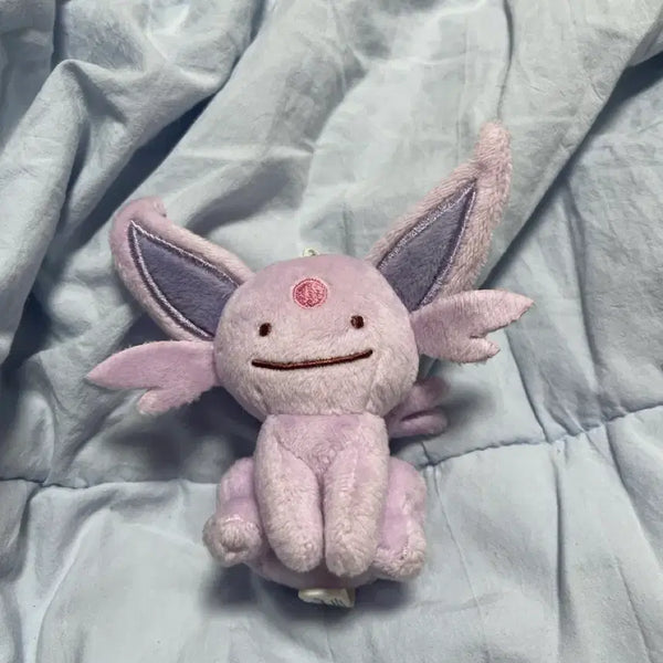 [BUNJANG] Pokemon Transform Ditto Eevee Keyring Plush / [포켓몬스터] 변신 메타몽 에브이 키링 인형