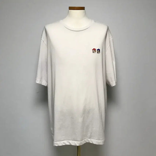 [BUNJANG] HAZZYS Men's Double Logo Short-Sleeve T-Shirt (2XL) / [헤지스 피즈](2XL) 남성 더블로고 반팔티
