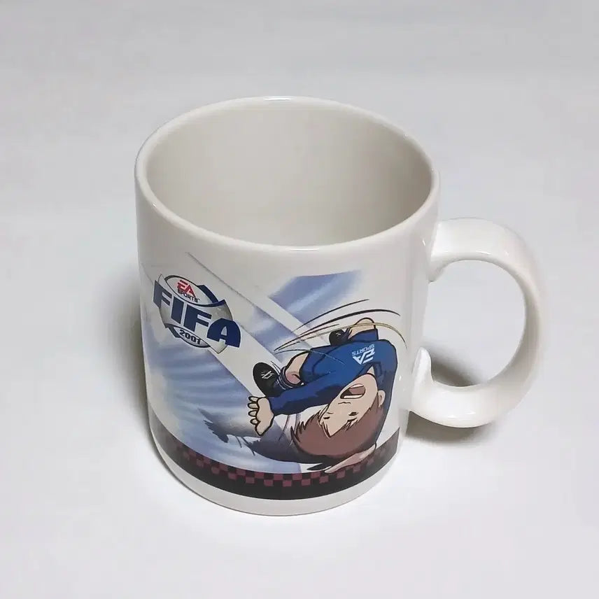 [BUNJANG] FIFA 2001 Mug - Go Jong-soo (Suwon Samsung) / 피파 2001 머그컵 수원삼성 고종수 선수 고전게임 굿즈