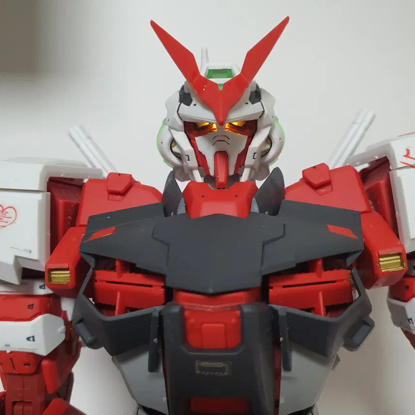 [BUNJANG] Daban PG Astray Red Frame (Marker Painted, Custom Condition) + Bandai HG Astray Flight Unit / 다반PG 아스트레이 레드프레임 + 반다이HG 아스트레이 조립완성품