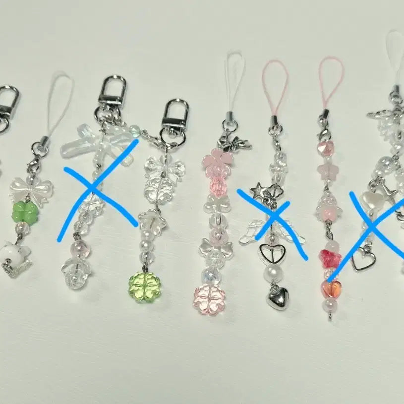 [BUNJANG] Beaded Keychain / 비즈키링