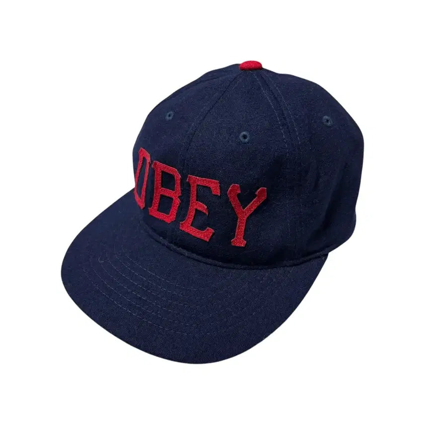 [BUNJANG] OBEY Navy Baseball Cap / 오베이 베이스볼 캡