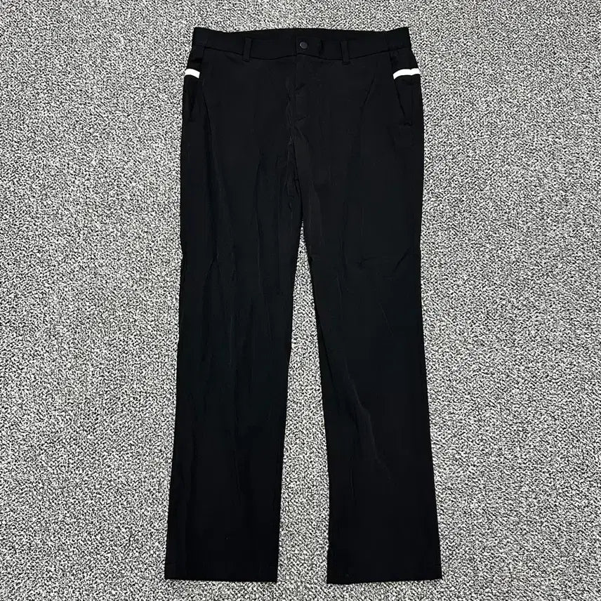[BUNJANG] Authentic Wide Angle New Black Golf Swing Pants / >정품 와이드앵글 신형 블랙 골프 스윙 팬츠 바지