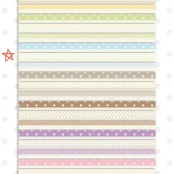 [BUNJANG] Logi Sticker Poison Mushroom Wallpaper Washi Tape (Blue) / 로지스티커 독버섯벽지마테(블루)